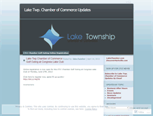 Tablet Screenshot of lakechamber.wordpress.com