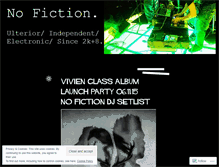 Tablet Screenshot of nofictionclub.wordpress.com
