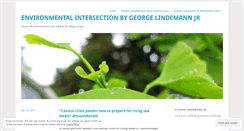 Desktop Screenshot of georgelindemannjrjournal.wordpress.com