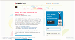 Desktop Screenshot of iwebsites.wordpress.com