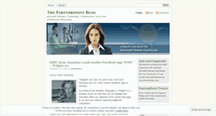 Desktop Screenshot of partnerpoint.wordpress.com