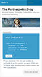Mobile Screenshot of partnerpoint.wordpress.com
