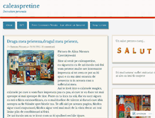 Tablet Screenshot of caleaspretine.wordpress.com