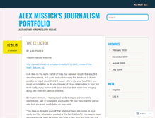 Tablet Screenshot of aamissick.wordpress.com