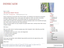 Tablet Screenshot of didikhariyanto.wordpress.com