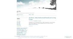 Desktop Screenshot of gitfu.wordpress.com