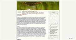 Desktop Screenshot of convergencereview.wordpress.com