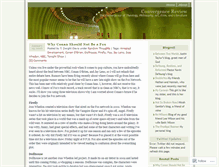 Tablet Screenshot of convergencereview.wordpress.com