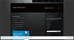 Desktop Screenshot of magiaqabalistica.wordpress.com