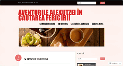 Desktop Screenshot of alexutza.wordpress.com