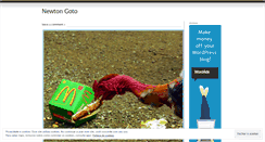Desktop Screenshot of newtongoto.wordpress.com