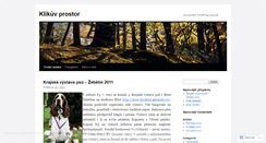 Desktop Screenshot of pavelklika.wordpress.com