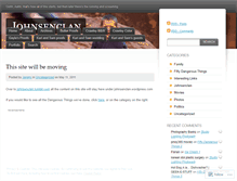 Tablet Screenshot of johnsenclan.wordpress.com