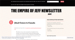 Desktop Screenshot of empireofjeff.wordpress.com