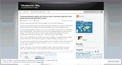 Desktop Screenshot of nikunjmochi.wordpress.com