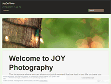 Tablet Screenshot of joydephoto.wordpress.com