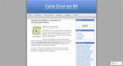 Desktop Screenshot of cursoexcelbh.wordpress.com