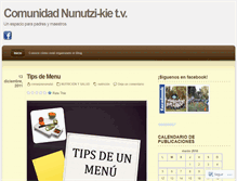 Tablet Screenshot of blognunutzi.wordpress.com