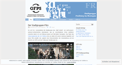 Desktop Screenshot of gfpsfreiburg.wordpress.com