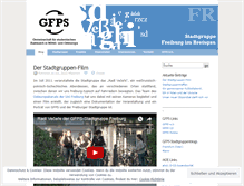 Tablet Screenshot of gfpsfreiburg.wordpress.com