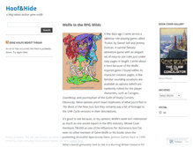 Tablet Screenshot of hoofandhide.wordpress.com