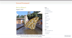 Desktop Screenshot of hnourmand.wordpress.com