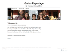 Tablet Screenshot of garboreportage.wordpress.com