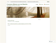Tablet Screenshot of centrodediseno2009.wordpress.com