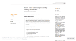 Desktop Screenshot of newmedianotes.wordpress.com