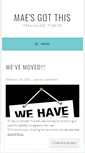 Mobile Screenshot of maesgotthis.wordpress.com