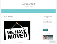 Tablet Screenshot of maesgotthis.wordpress.com
