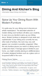 Mobile Screenshot of diningandkitchen.wordpress.com