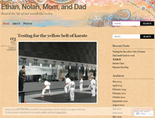 Tablet Screenshot of ethanandnolan.wordpress.com