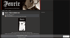Desktop Screenshot of fenrirjournal.wordpress.com