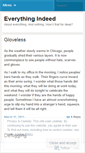 Mobile Screenshot of everythingindeed.wordpress.com
