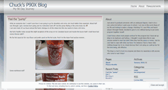 Desktop Screenshot of p90xchuck.wordpress.com