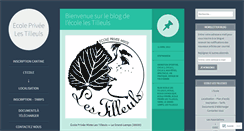 Desktop Screenshot of ecolelestilleuls.wordpress.com