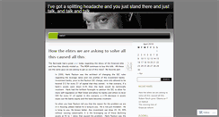 Desktop Screenshot of calloway.wordpress.com