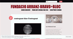 Desktop Screenshot of fundacioarranzbravo.wordpress.com