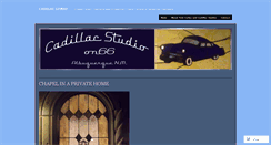 Desktop Screenshot of cadillacstudio.wordpress.com