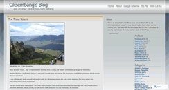 Desktop Screenshot of ciksembang.wordpress.com