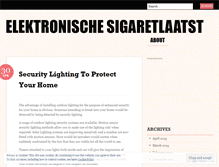 Tablet Screenshot of elektronischesigaretlaatst.wordpress.com