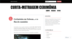 Desktop Screenshot of curtacerimonia.wordpress.com