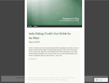 Tablet Screenshot of indiashoppezine.wordpress.com
