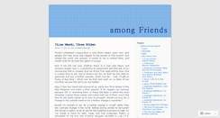 Desktop Screenshot of among.wordpress.com
