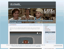 Tablet Screenshot of lifeisbeautiful2.wordpress.com