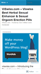 Mobile Screenshot of buyviswiss.wordpress.com