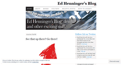 Desktop Screenshot of edhenninger.wordpress.com
