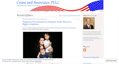 Desktop Screenshot of immigrationandemploymentlaw.wordpress.com