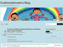 Tablet Screenshot of evelinmaldonado.wordpress.com